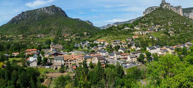 Le Rozier vanaf Peyreleau