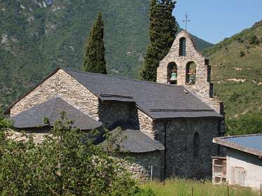 De kerk in Barry d'en Haut