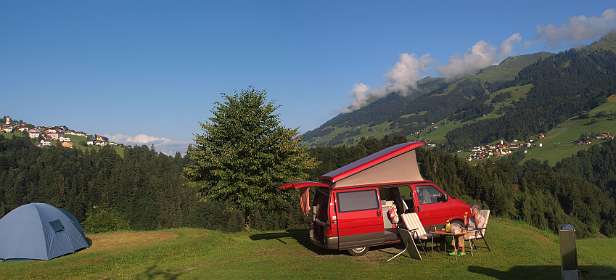 Camping Grosz Walsertal in Raggal-Plazera