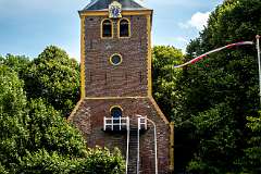 Pieterburen, Pieterpad, Winsum<br>Hervormde kerk in Winsum