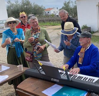 Yvonne, Ton, Marianne, Jan de G