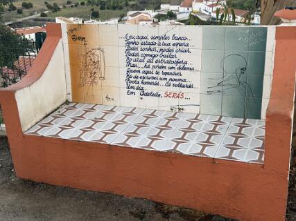 En hier ben ik dan, een eenvoudige bank