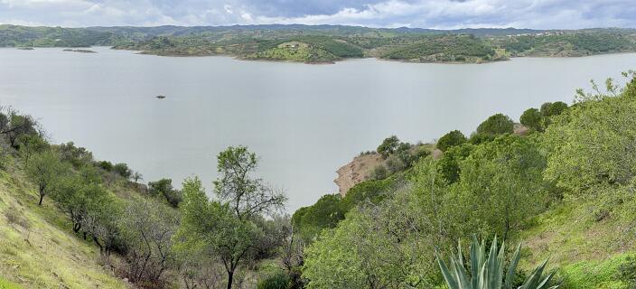 Het meer van Beliche.