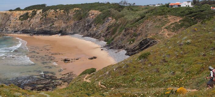 Praia de Amalia, hier had Amalia Rodrgues een huis.