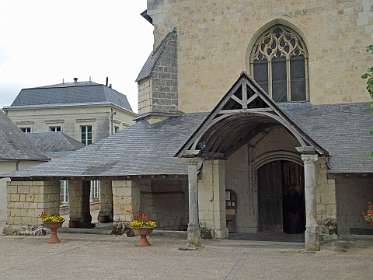 Michael kerk in Abbaye de Fontevraud
