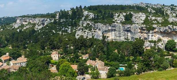 Uitzicht vanaf Les Baux de Provence