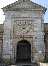 Kleine Vauban vesting bij  Saint Martin de Ré, tegenwoordig een gevangenis