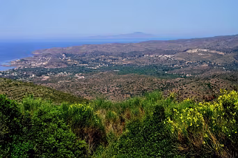 W 5 afdaling naar Volissos