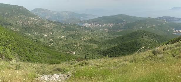 Vathi in het noorden