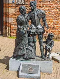 Anna van Buren, Willem van Oranje, Maria en Prins Willem