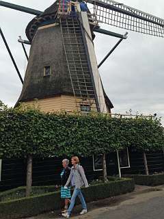 De molen in Vreeland