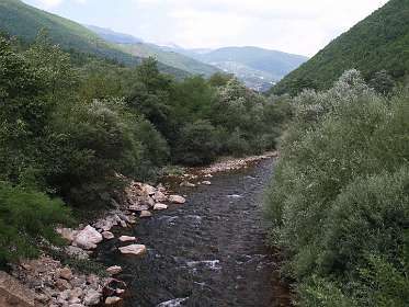 Drim rivier, afvoer van het Ohrid meer