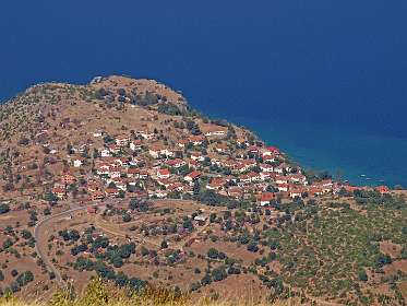 Laatse blik op het Ohrid meer