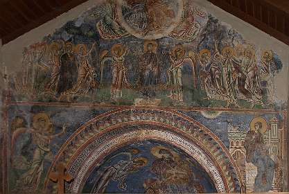 Fresco's in Georgius klooster