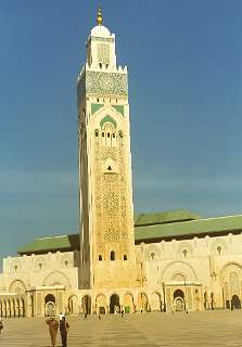 De Hassan II Moskee van Casablanca