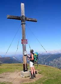 Gipfelkreuz Maurerkogel 2074 m