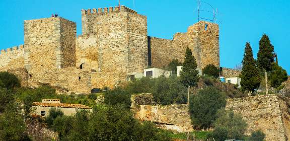Het kasteel op de berg van Monsaraz