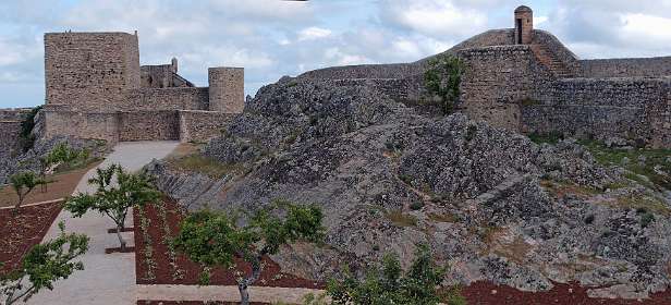 Binnenkant van het fort