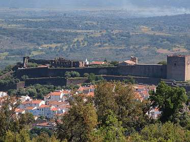 Het kasteel van Castelo de Vide
