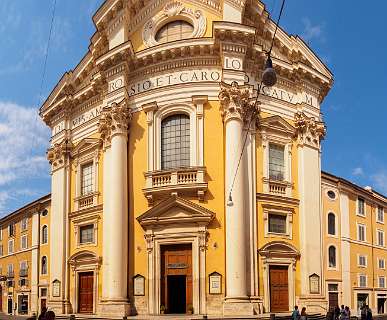 Rome<br>San Carlo al Corso kerk