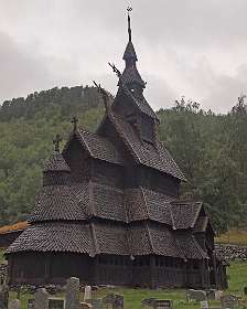 Stavkerk in Borgund