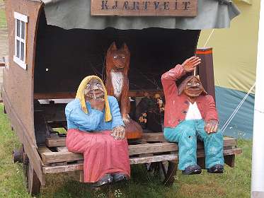 Kjartveit camping in Eidfjord