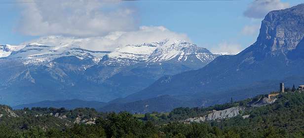Panorama vanuit Escanilla
