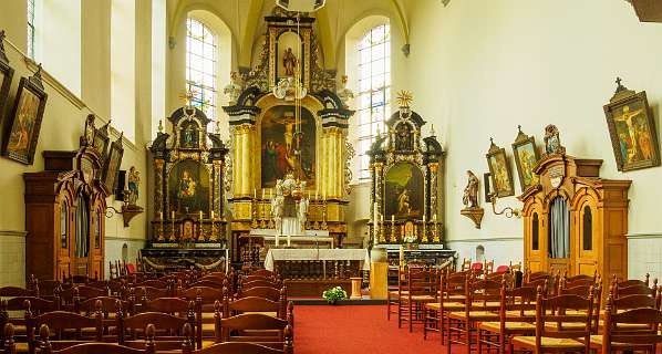 De kerk van het Minderbroedersklooster