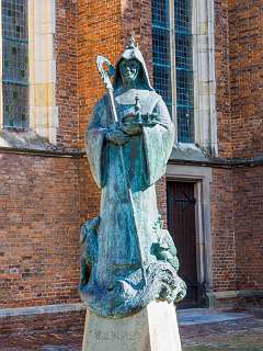St Walburgis, deze non was een dochter van koning Richard van Wessex