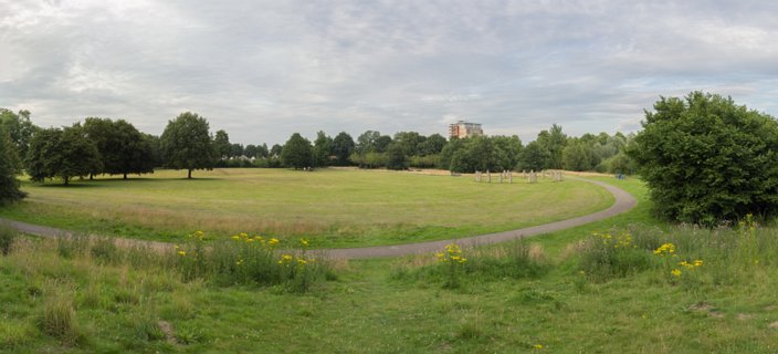 360° panorama in het Schelfhorst park in Almelo