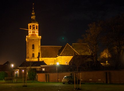 Hof van Gülick met de Grote Kerk