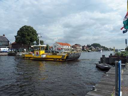 Het pontje naar het Kaag eiland