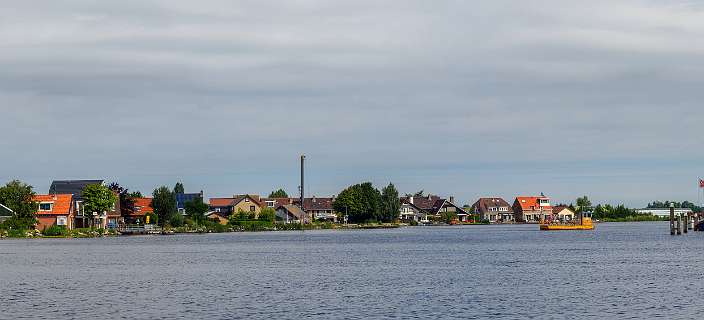 Op dat pontje over het Paddegat stonden we eerder.